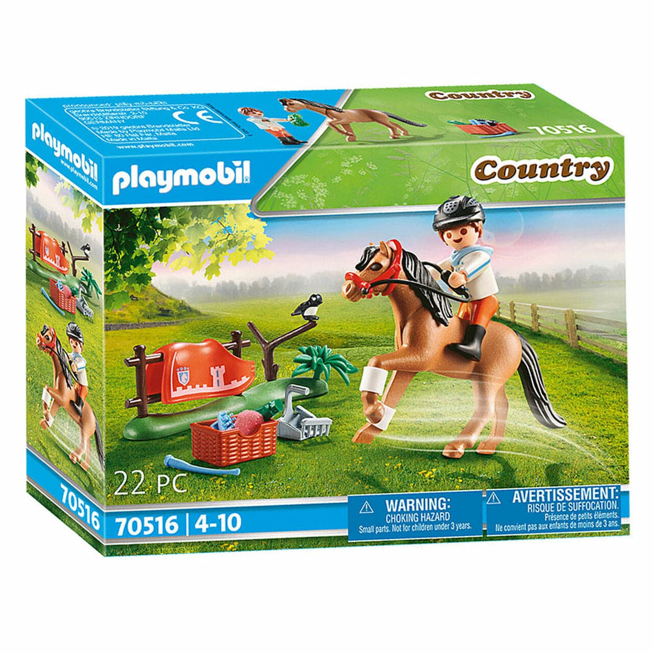 Playmobil-Country - Collectible Connermara Pony-70516-Legacy Toys