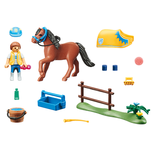 Playmobil-Country - Collectible Welsh Pony-70523-Legacy Toys