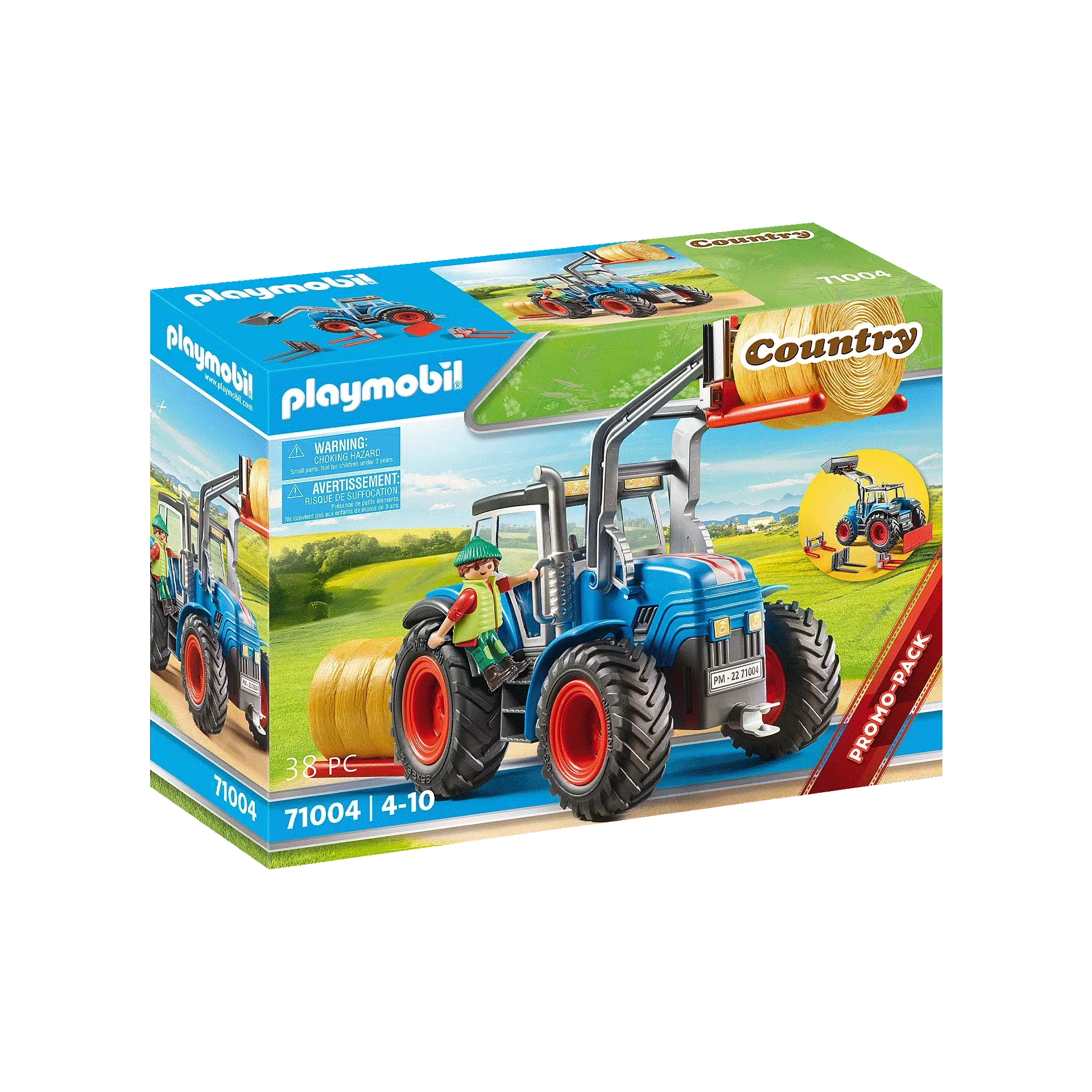 Playmobil-Country - Large Tractor-71004-Legacy Toys