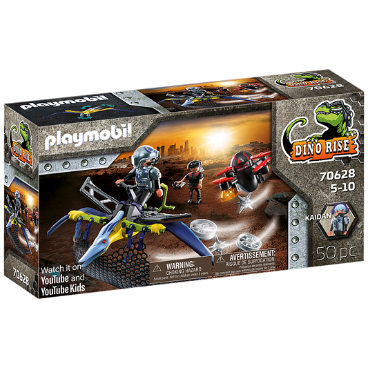 Playmobil-Dino Rise - Pteranodon: Drone Strike-70628-Legacy Toys