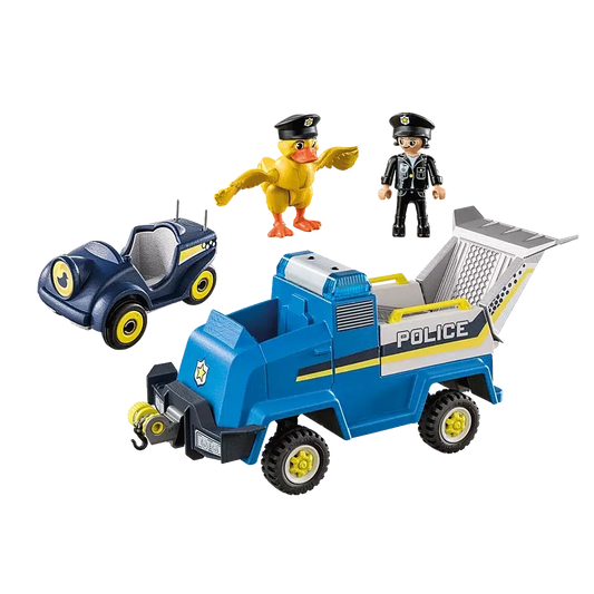 Playmobil-Duck on Call - Police Emergency Vehicle-70915-Legacy Toys