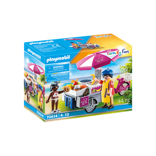 Playmobil-Family Fun - Crêpe Cart-70614-Legacy Toys