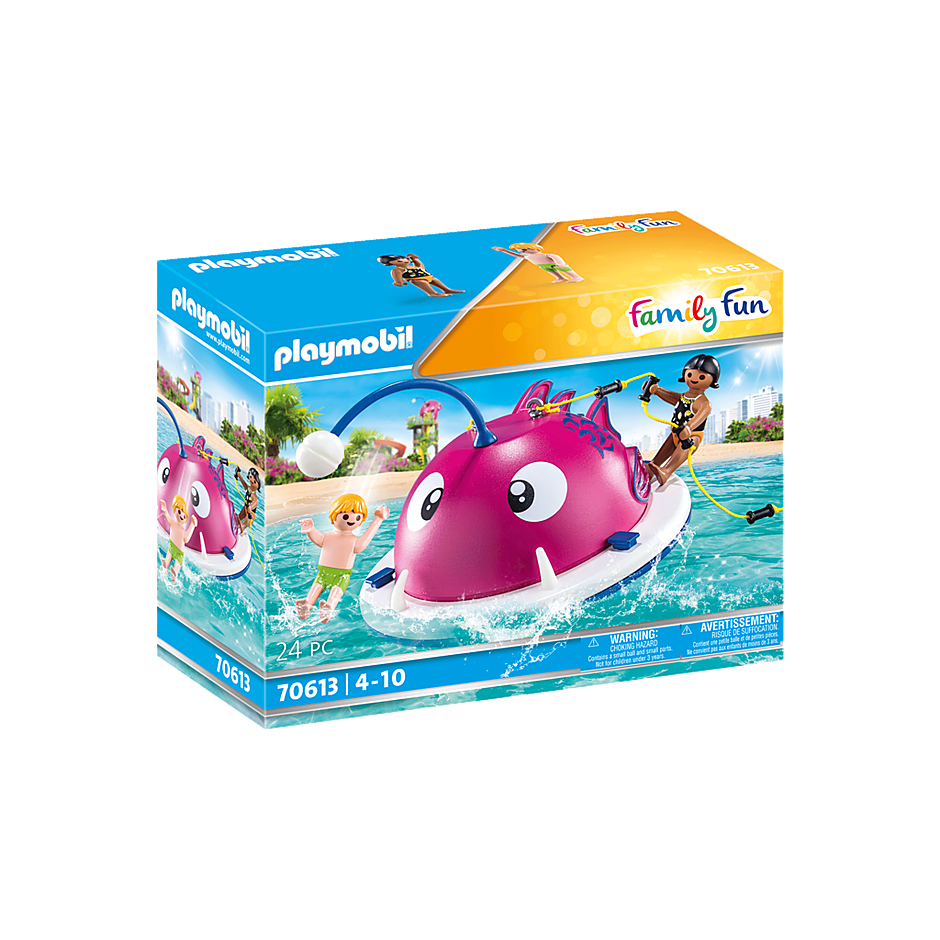 Playmobil-Family Fun - Swimming Island-70613-Legacy Toys