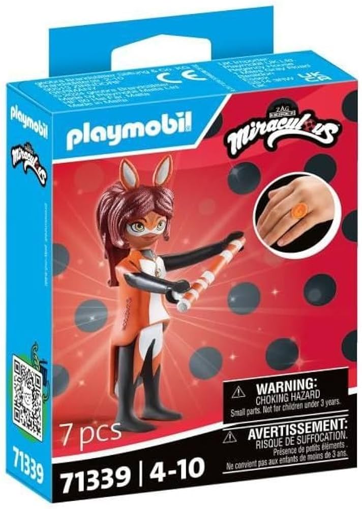 Playmobil-Miraculous: Rena Rouge-71339-Legacy Toys