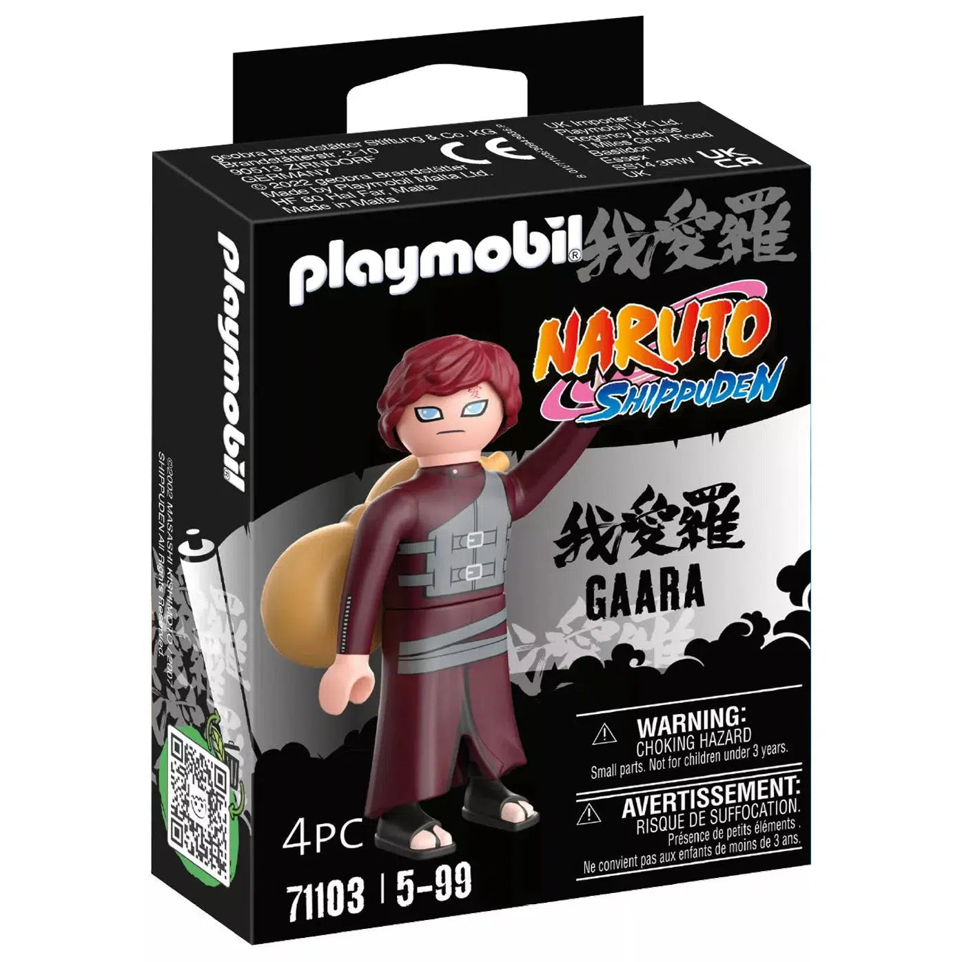 Playmobil-Naruto Shippuden - Gaara-71103-Legacy Toys