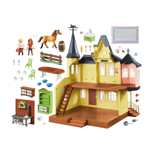 Playmobil-Spirit - Lucky's Happy Home-9475-Legacy Toys