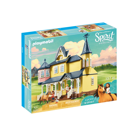 Playmobil-Spirit - Lucky's Happy Home-9475-Legacy Toys