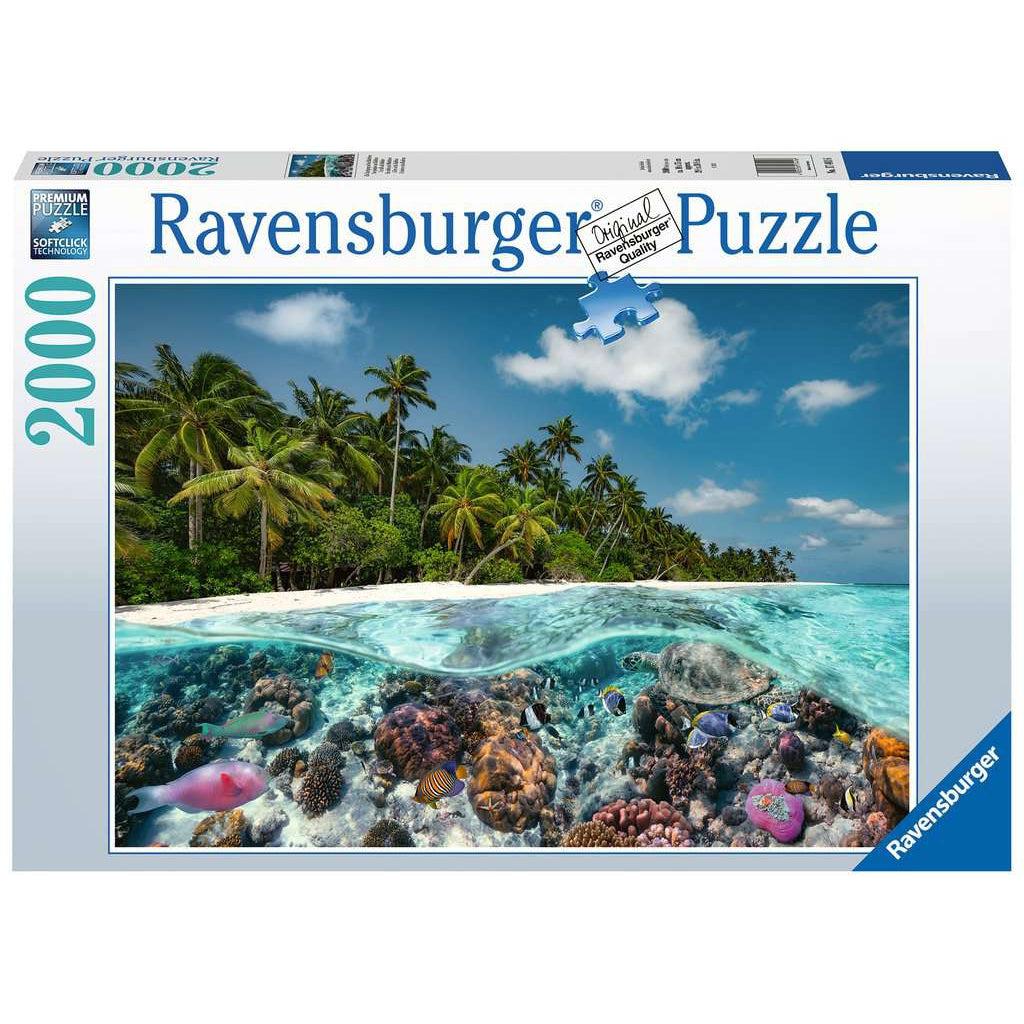 Ravensburger-A Dive in the Maldives 2000 Piece Puzzle-17441-Legacy Toys