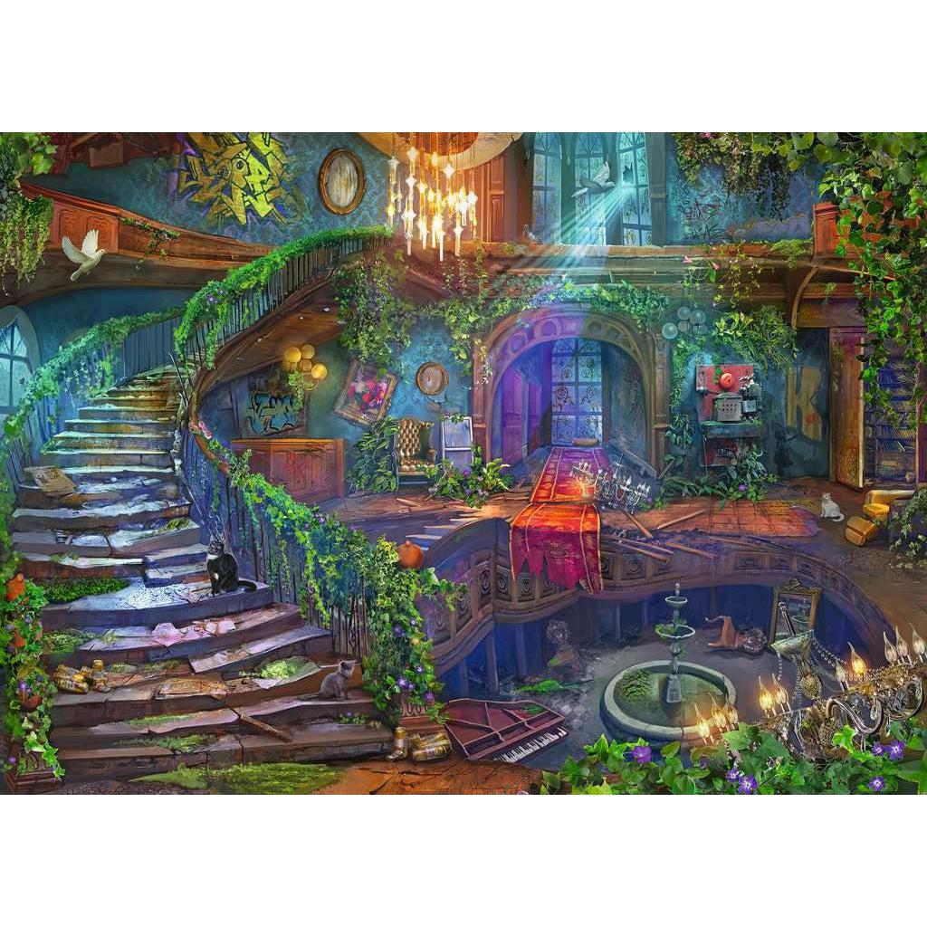 Ravensburger-Abandoned: Hotel Vacancy 1000 Piece Puzzle-16189-Legacy Toys