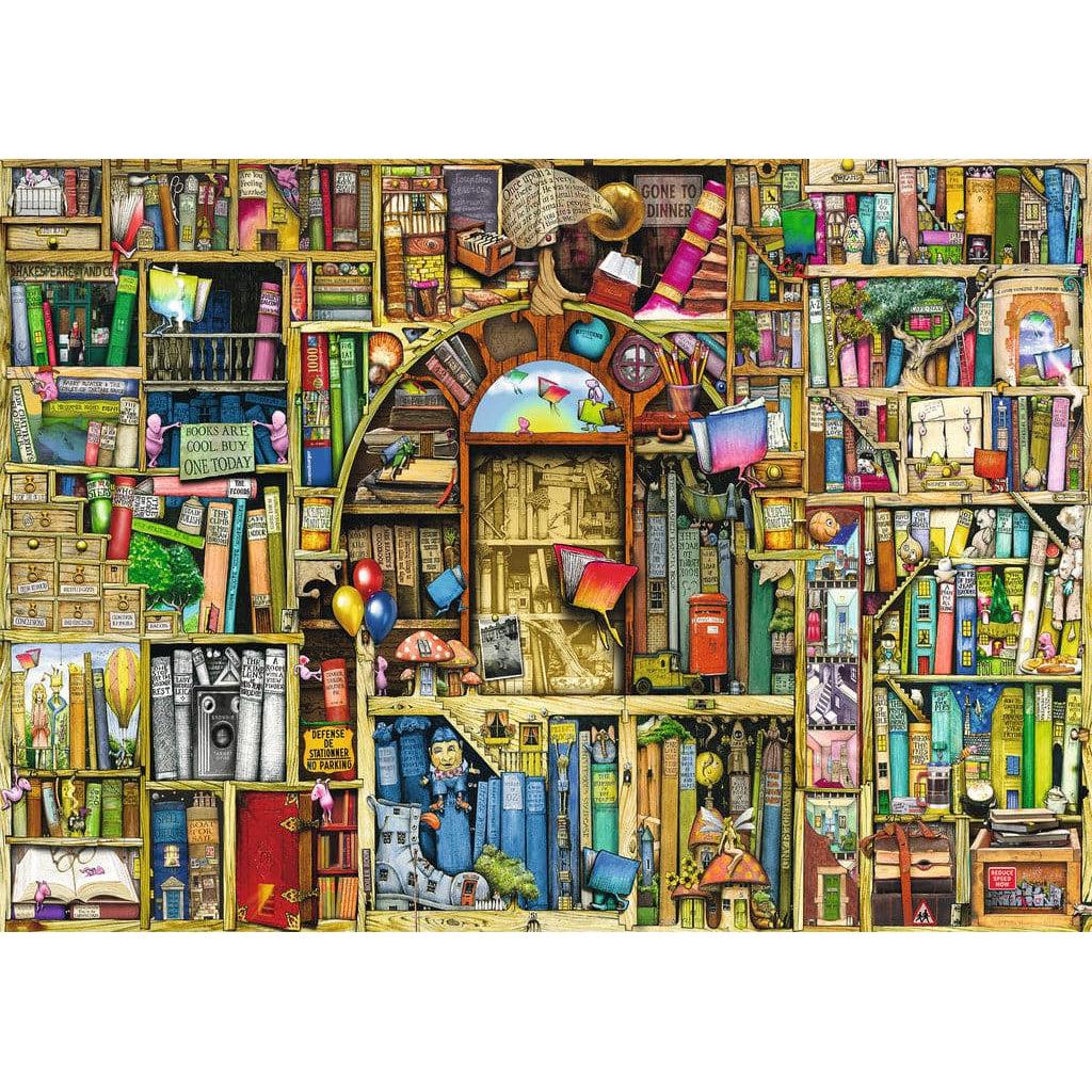 Ravensburger-Bizarre Bookshop 2 - 1000 Piece Puzzle-19314-Legacy Toys