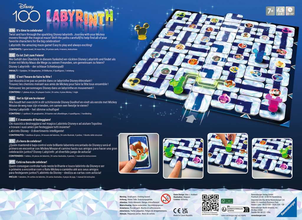 Ravensburger-Disney 100 Labyrinth-27460-Legacy Toys