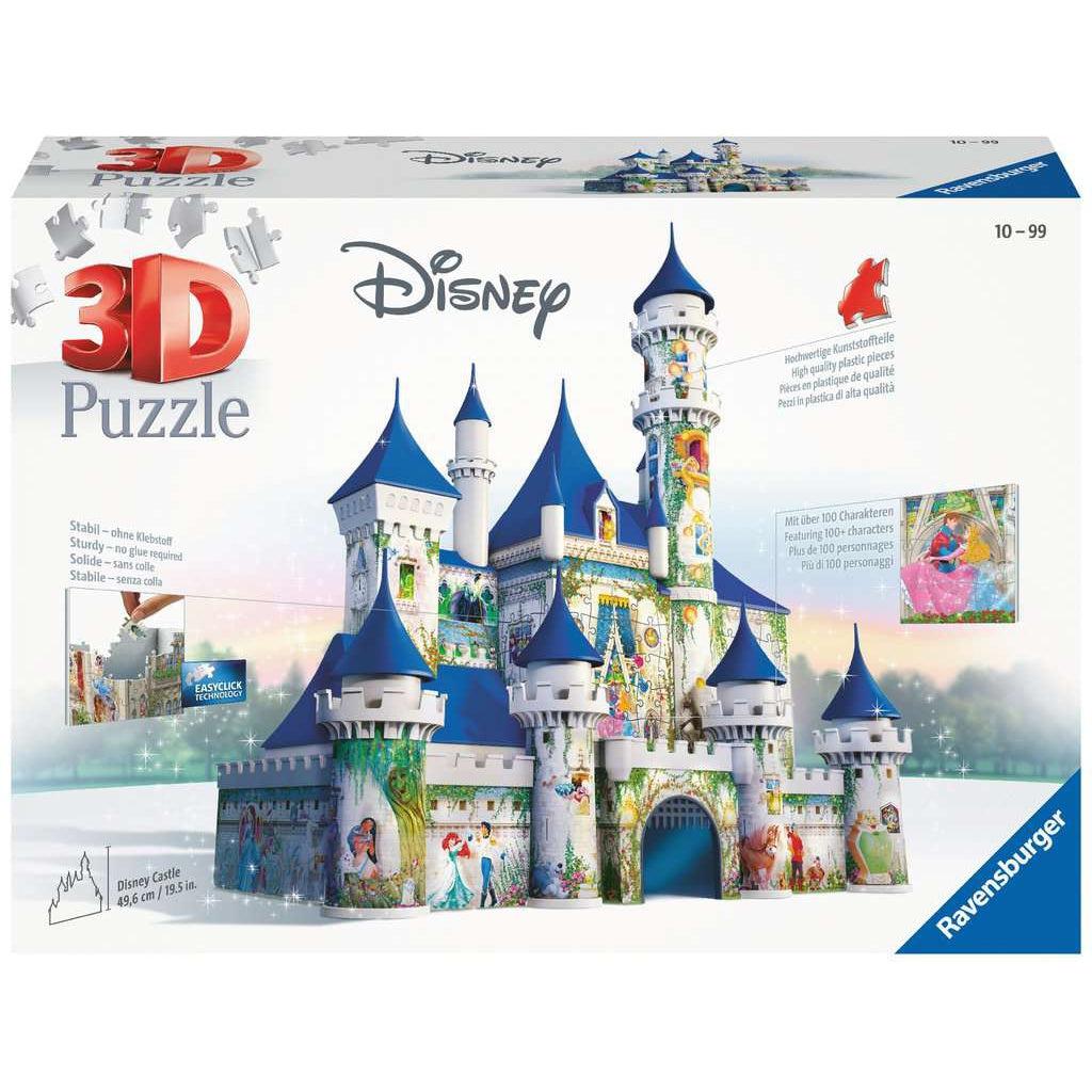 Ravensburger-Disney Castle 3D 312 Piece Puzzle-12510-Legacy Toys