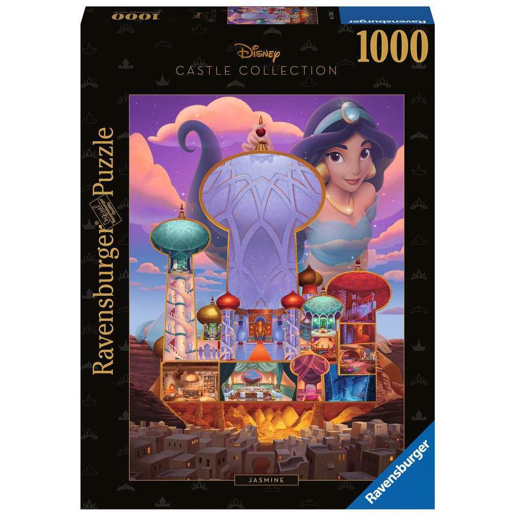 Ravensburger-Disney Castles: Jasmine 1000 Piece Puzzle-17330-Legacy Toys