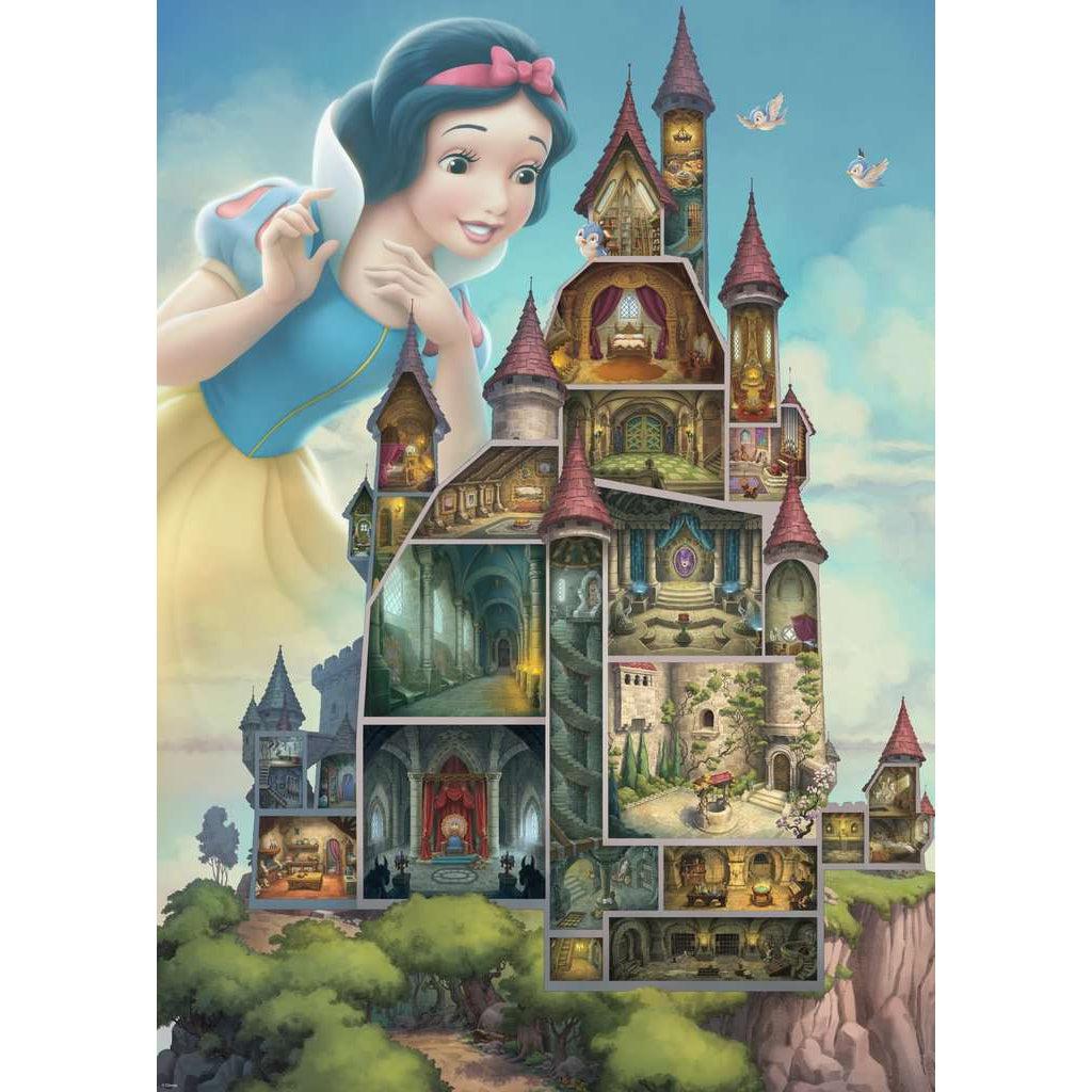 Ravensburger-Disney Castles: Snow White 1000 Piece Puzzle-17329-Legacy Toys