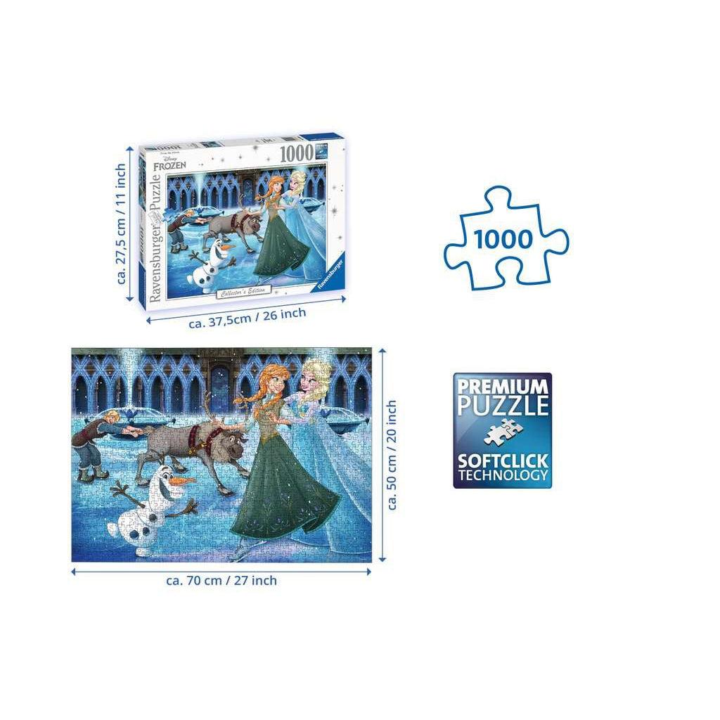 Ravensburger-Disney Collector's Edition: Frozen 1000 Piece Puzzle-16488-Legacy Toys