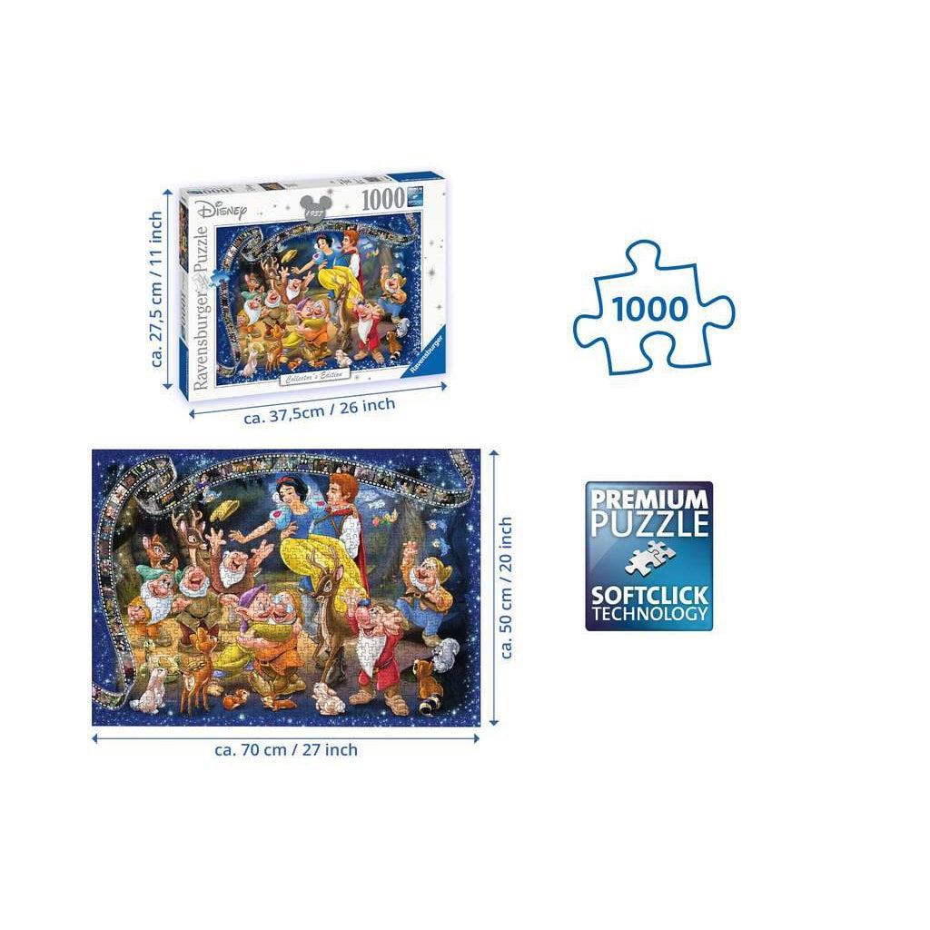 Ravensburger-Disney Collector's Edition: Snow White - 1000 Piece Puzzle-19674-Legacy Toys