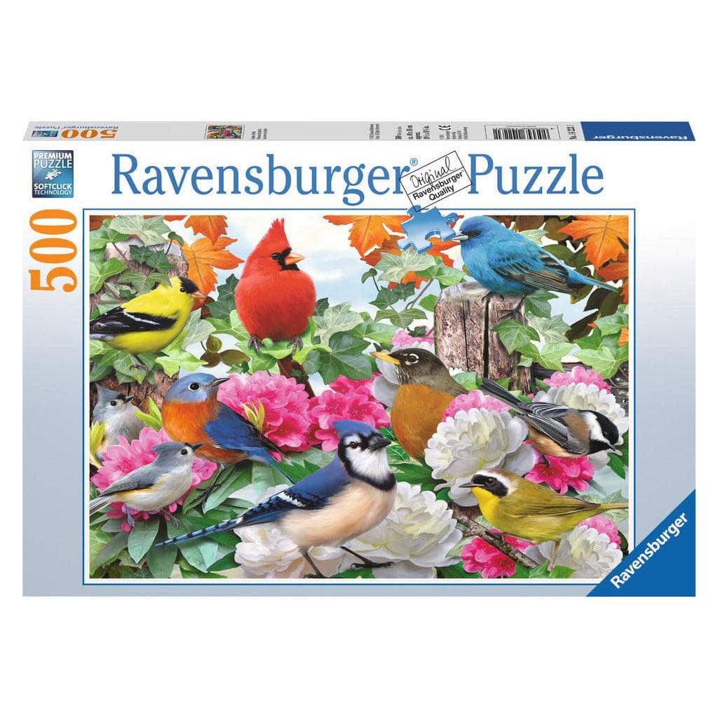 Ravensburger-Garden Birds - 500 Piece Puzzle-14223-Legacy Toys