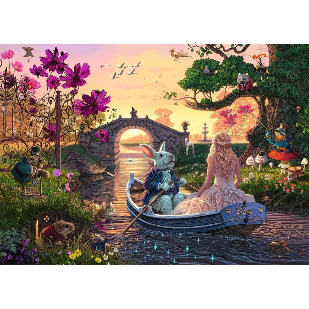 Ravensburger-Look & Find: Enchanted Lands 1000 Piece Puzzle-16962-Legacy Toys