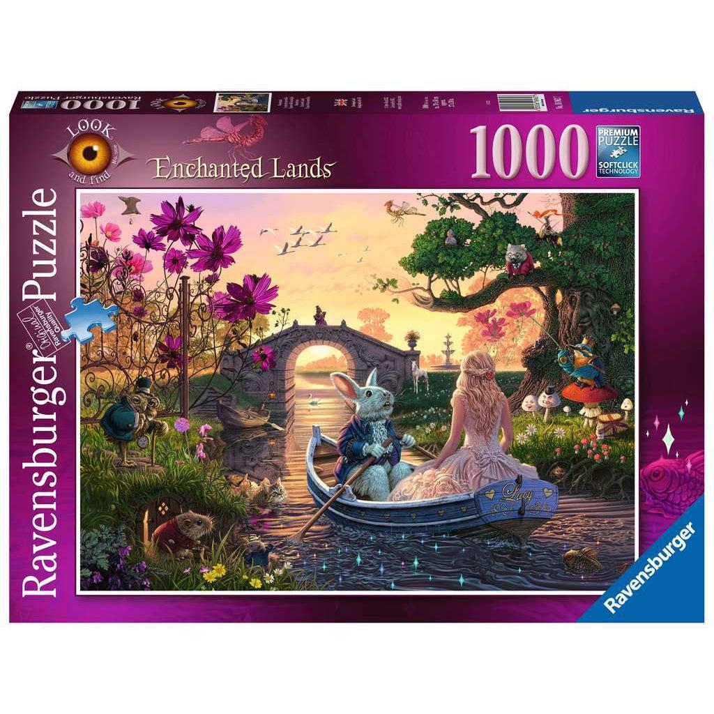 Ravensburger-Look & Find: Enchanted Lands 1000 Piece Puzzle-16962-Legacy Toys