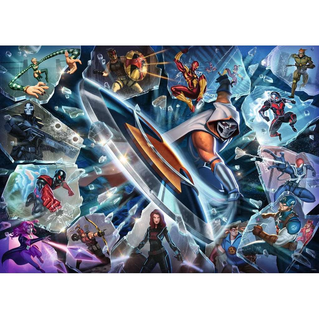 Ravensburger-Marvel Villainous: Taskmaster 1000 Piece Puzzle-16905-Legacy Toys