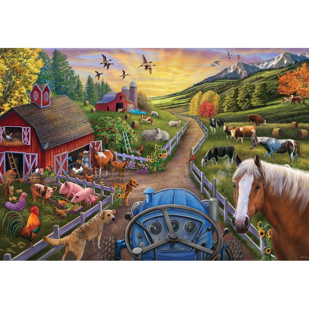 Ravensburger-My First Farm 24 Piece Floor Puzzle-3076-Legacy Toys