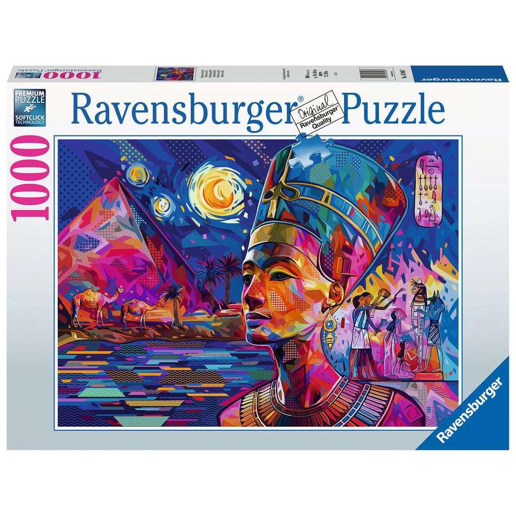 Ravensburger-Nefertiti on the Nile 1000 Piece Puzzle-16946-Legacy Toys