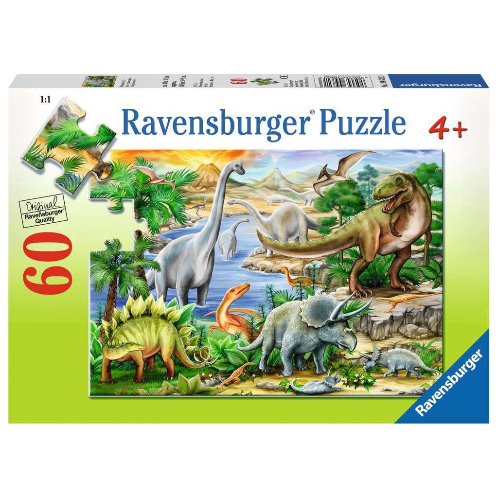 Ravensburger-Prehistoric Life 60 Piece Puzzle-9621-Legacy Toys