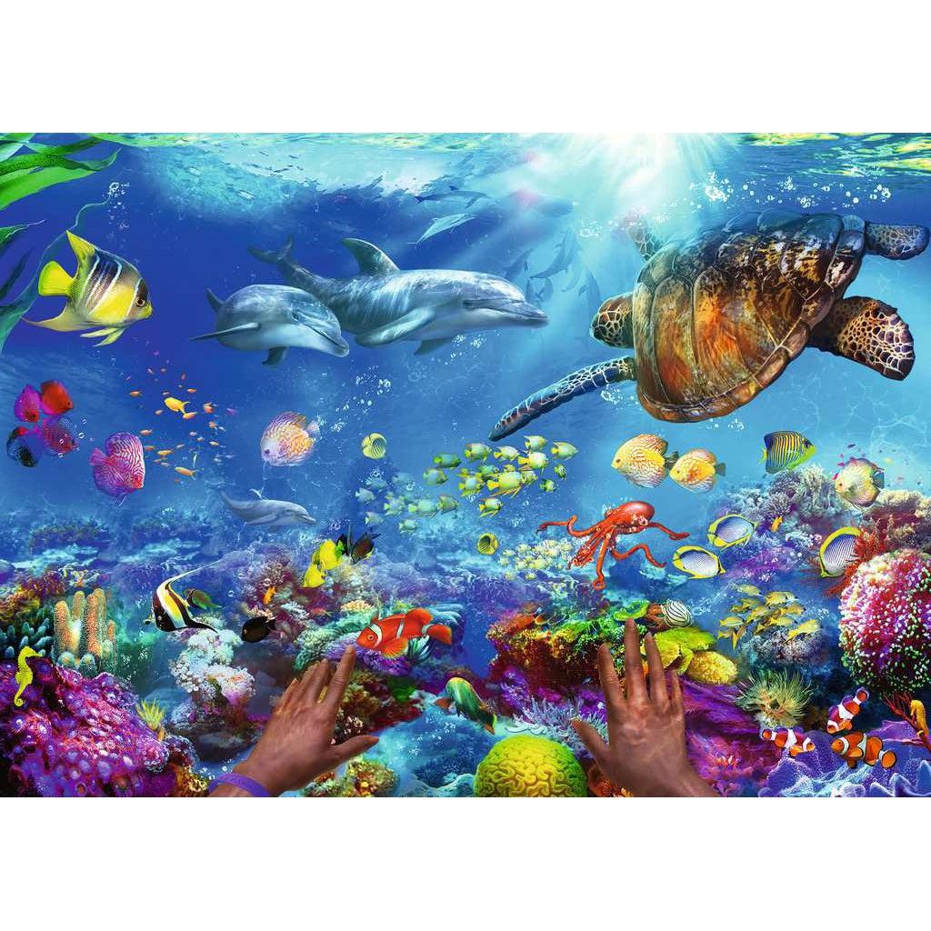 Ravensburger-Snorkeling 1000 Piece Puzzle-16579-Legacy Toys