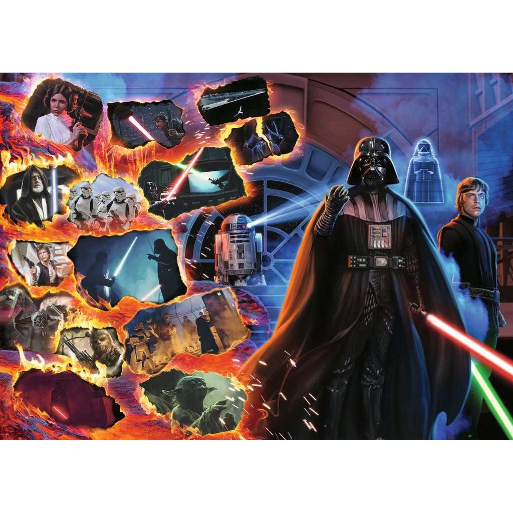 Ravensburger-Star Wars Villainous: Darth Vader 1000 Piece Puzzle-17339-Legacy Toys