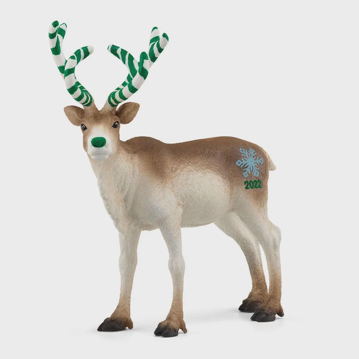Schleich-2022 Holiday Reindeer-72189-Legacy Toys