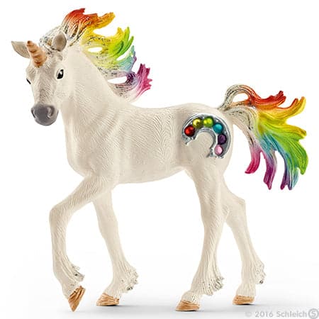 Schleich-Bayala - Rainbow Unicorn Foal-70525-Legacy Toys