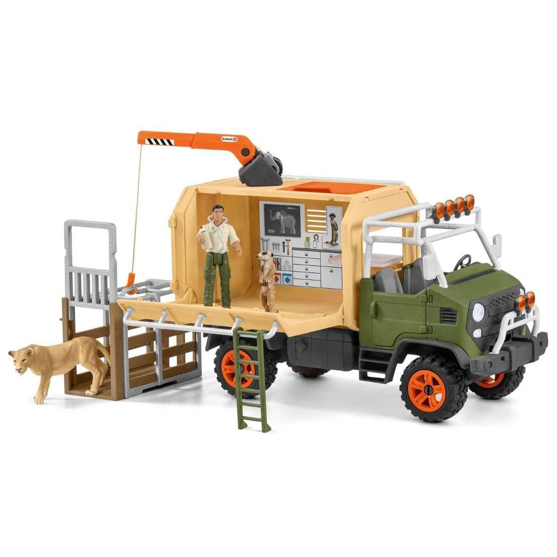 Schleich-Big Truck Animal Rescue-42475-Legacy Toys