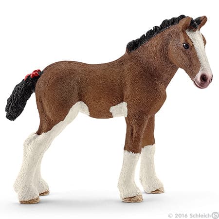 Schleich-Clydesdale Foal--Legacy Toys