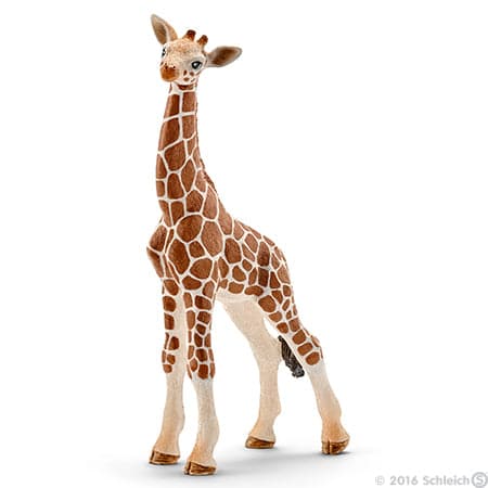 Schleich-Giraffe Calf-14751-Legacy Toys
