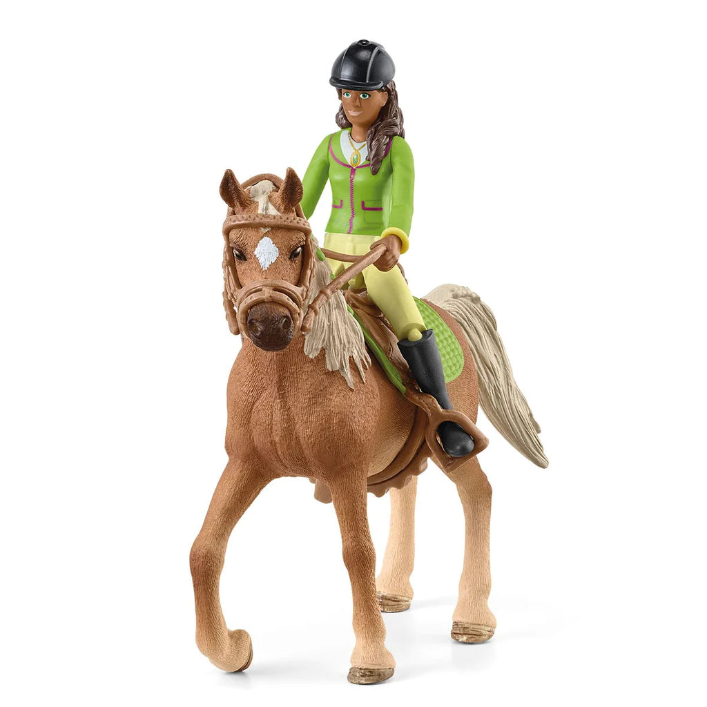 Schleich-Horse Club Sarah & Mystery-42542-Legacy Toys