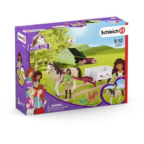 Schleich-Horse Club Sarah's Camping Adventure-42533-Bar Code 1-Legacy Toys