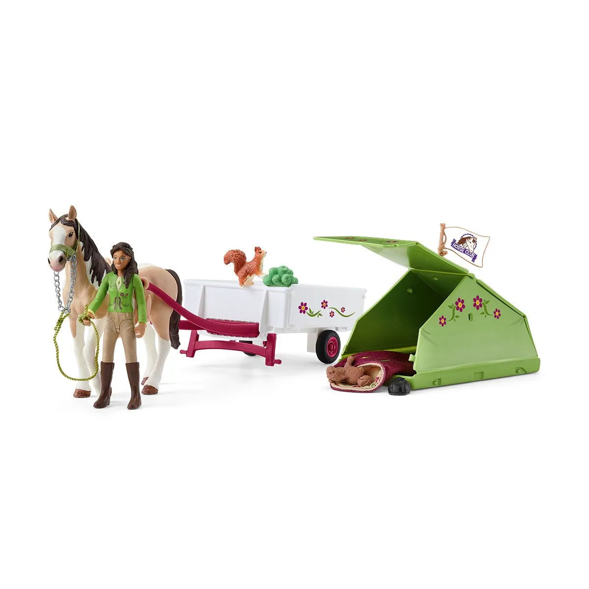 Schleich-Horse Club Sarah's Camping Adventure--Legacy Toys