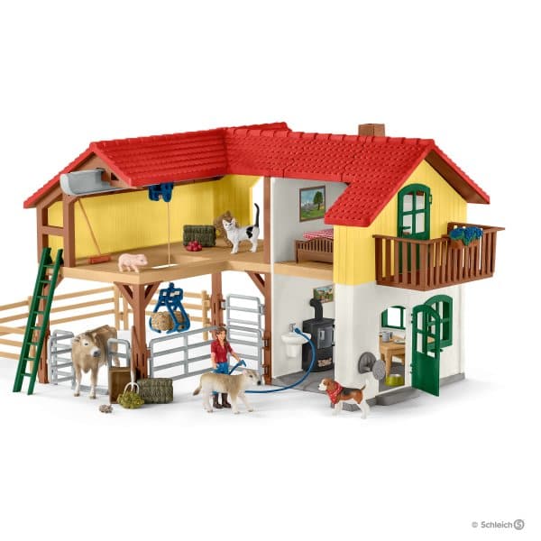 Schleich-Large Farm House-42407-Legacy Toys