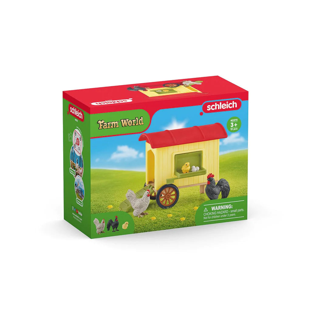 Schleich-Mobile Chicken Coop-42572-Legacy Toys