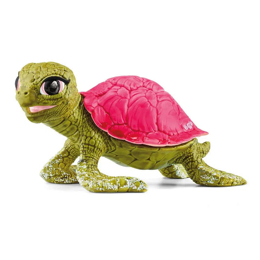 Schleich-Pink Sapphire Turtle-70759-Legacy Toys