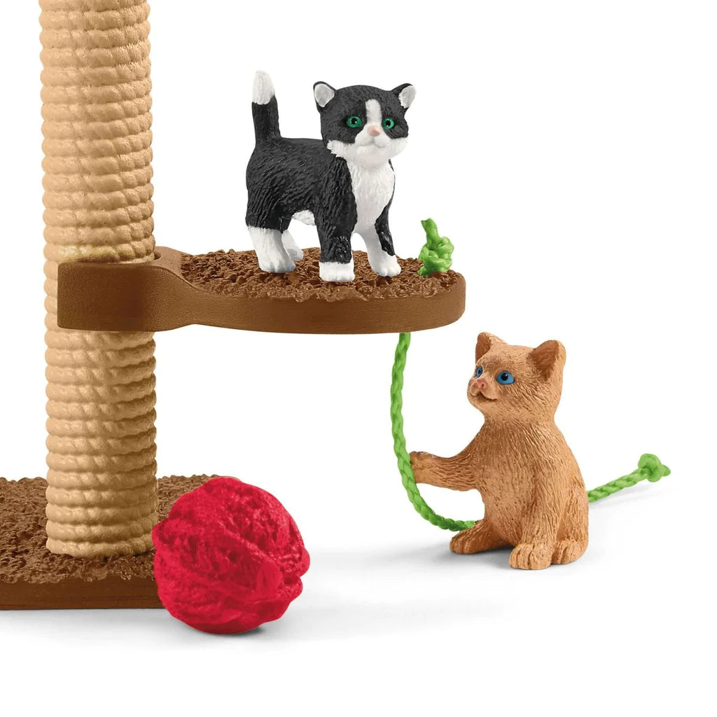 Schleich-Playtime for Cute Cats-42501-Legacy Toys