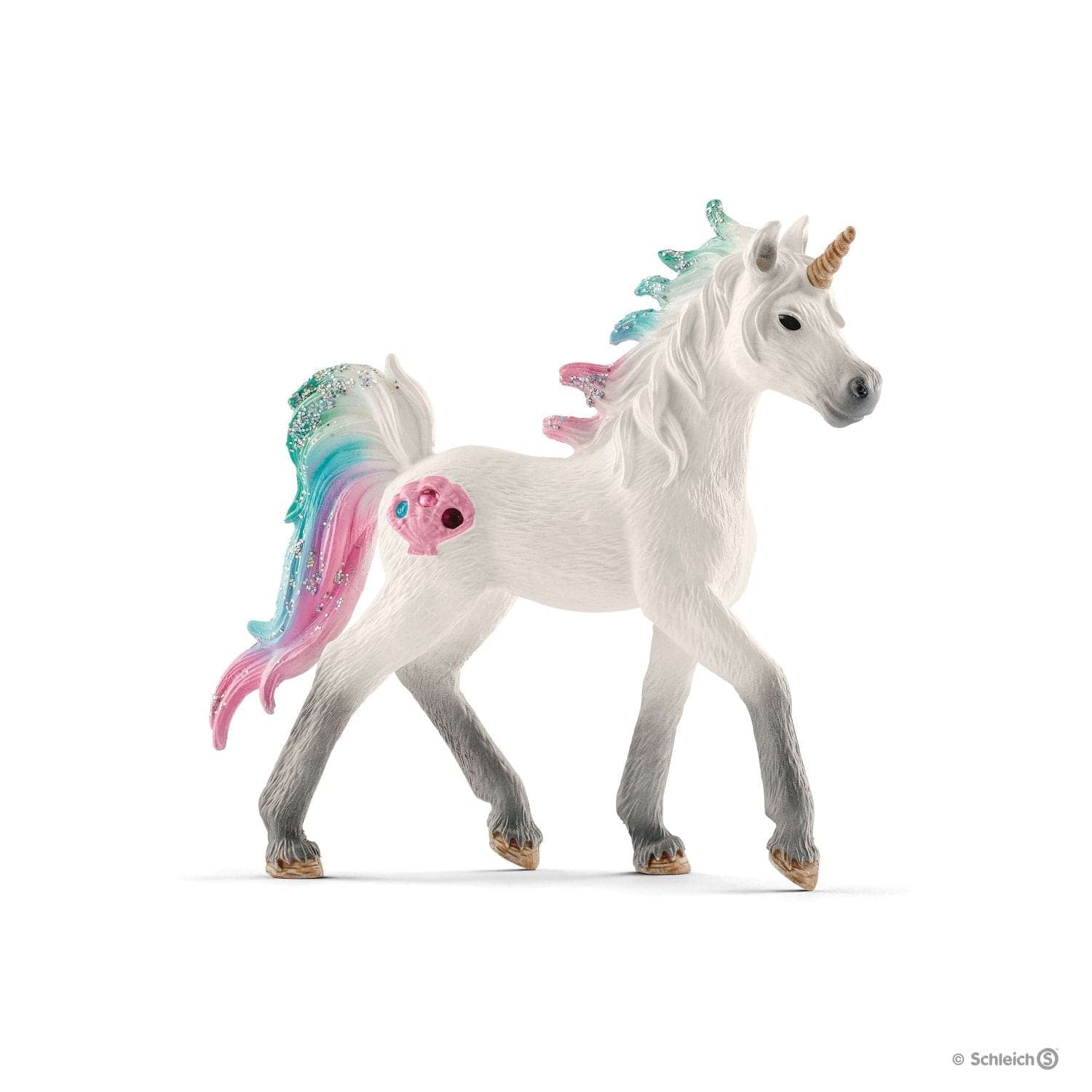 Schleich-Sea Unicorn, Foal-70572-Legacy Toys