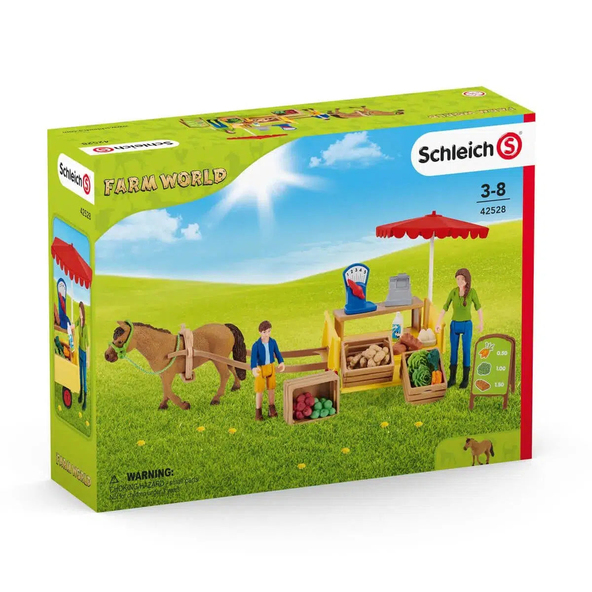 Schleich-Sunny Day Mobile Farm Stand--Legacy Toys