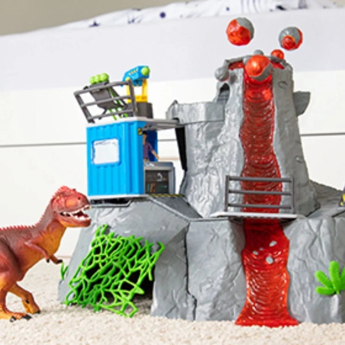 Schleich-Volcano Expedition Base Camp--Legacy Toys