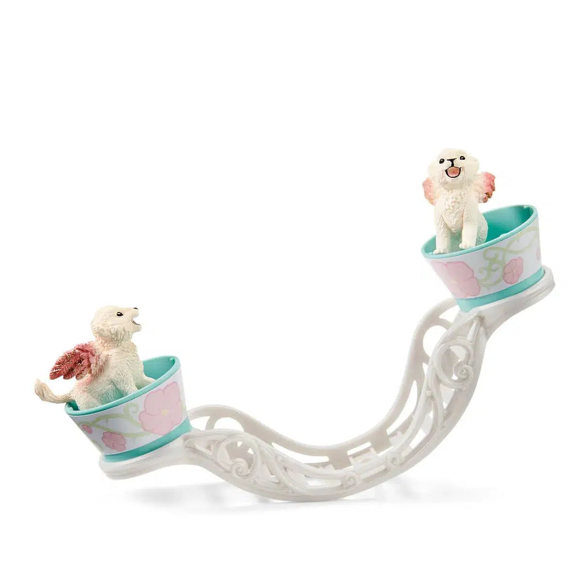 Schleich-Winged Baby Lion Training-SCH42524-Legacy Toys