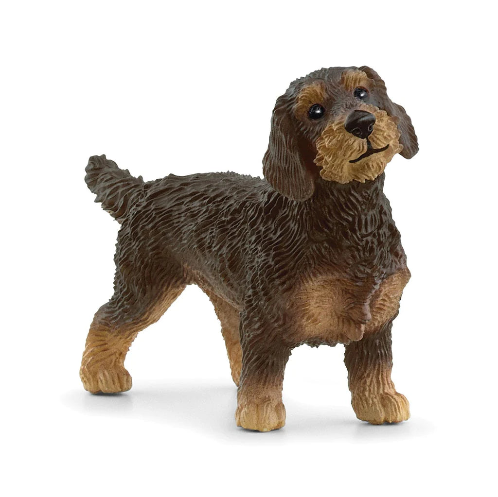 Schleich-Wire-Haired Dachshund-13972-Legacy Toys