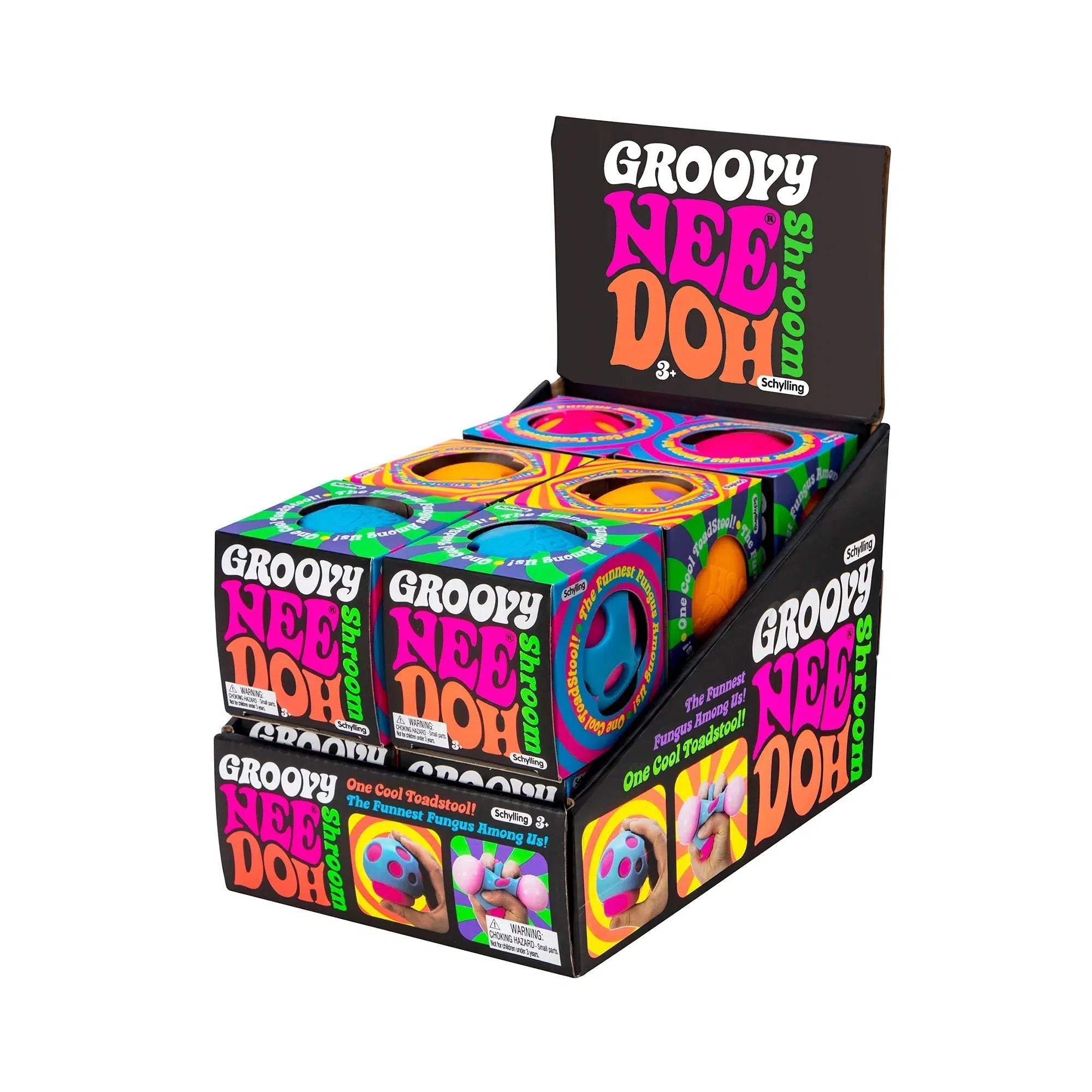 Schylling-Groovy Shroom Needoh-GSND-Legacy Toys