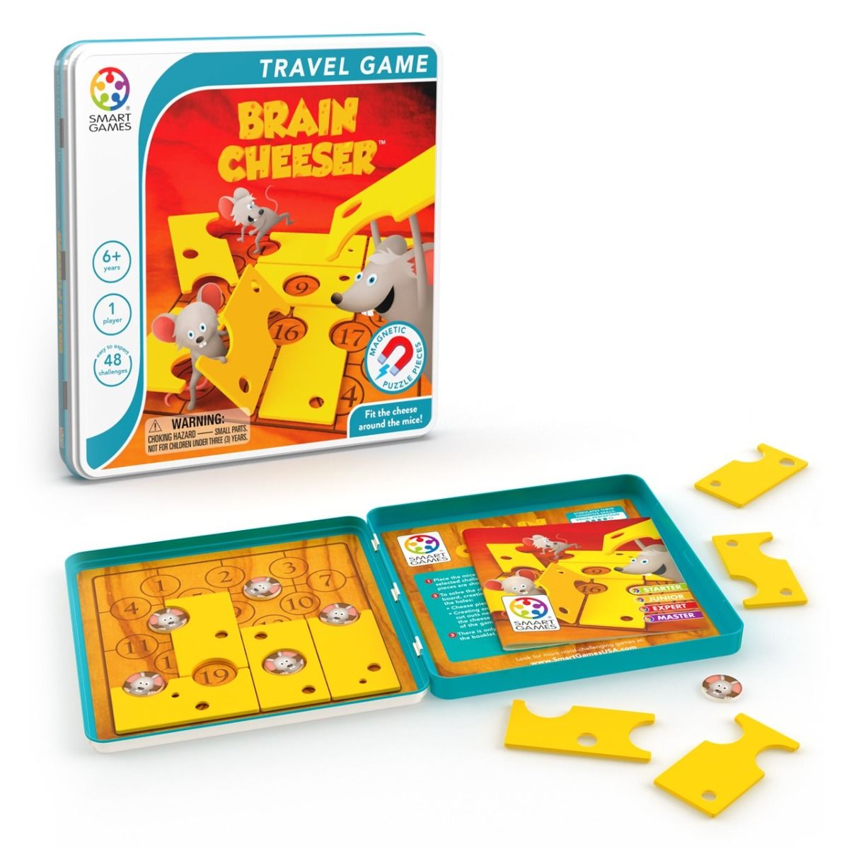 Smart Toys & Games-Brain Cheeser Travel Game-SGT2500US-Legacy Toys