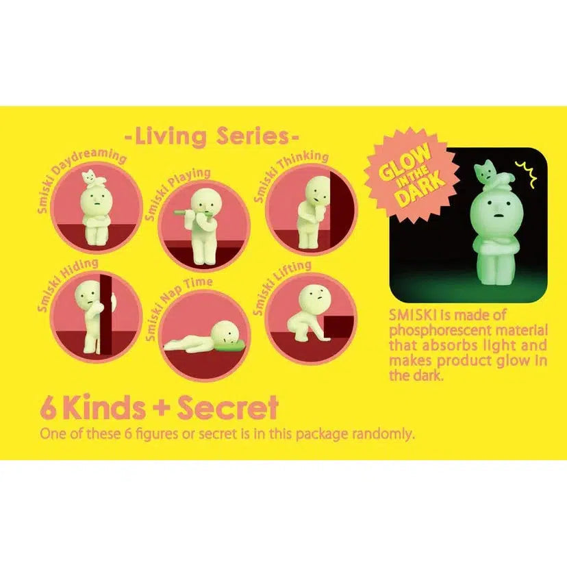 Sonny Angel-Smiski Mini Figure: Living Series--Legacy Toys