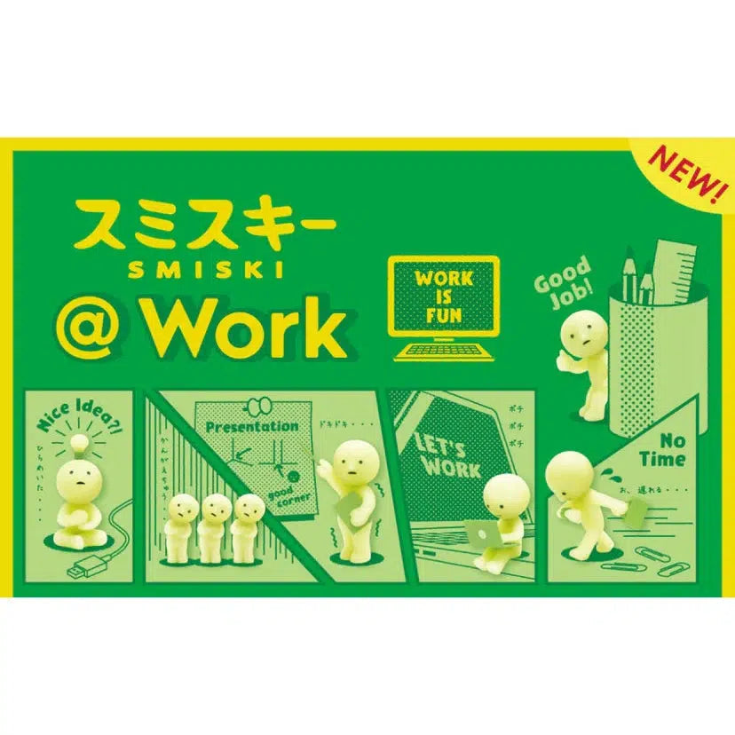 Sonny Angel-Smiski Mini Figure: Work Series--Legacy Toys